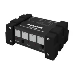Interfaz Line Switcher NUX PLS-4 4 Canales