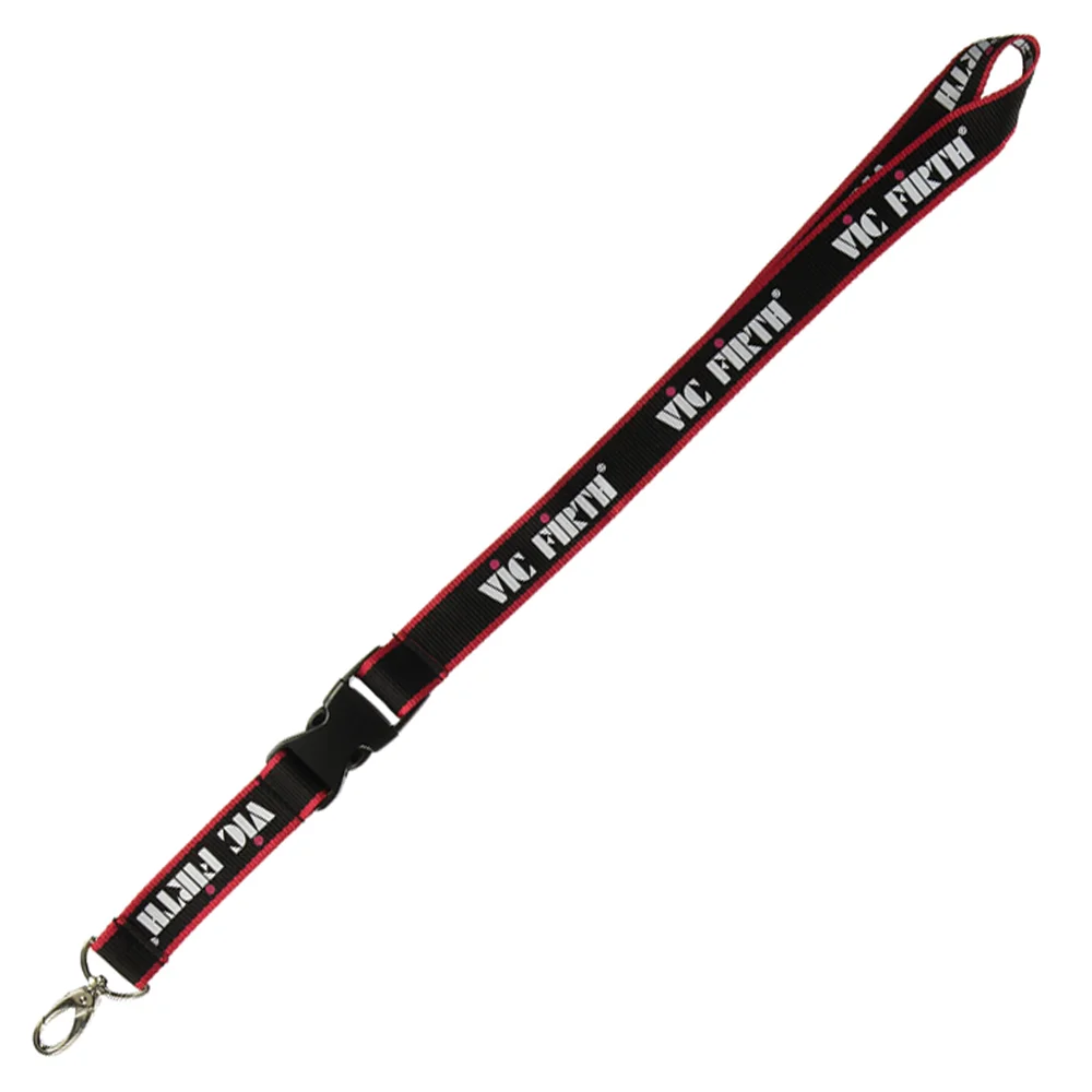 Llavero Correa Vic Firth Rojo y Negro