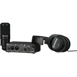 Pack Placa de Audio 2 Canales + Auricular + Microfono Steinberg IXO22BRPACK
