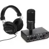 Pack Placa de Audio 2 Canales + Auricular + Microfono Steinberg IXO22BRPACK