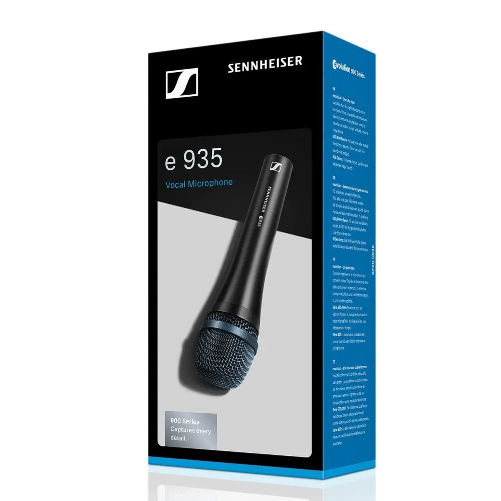 Microfono Dinamico de Mano Cardioide Sennheiser e 935