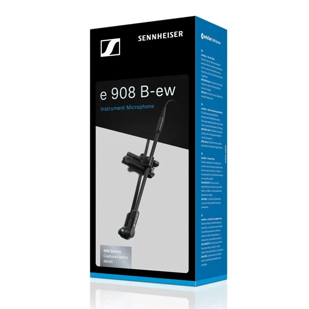 Microfono de Clip Cardioide Vientos Sennheiser e 908 B-ew