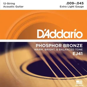Encordado Guitarra Acustica 019 D'Addario EJ41