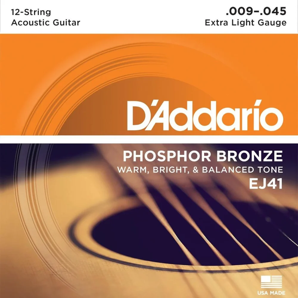 Encordado Guitarra Acustica 019 D'Addario EJ41