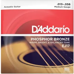 Encordado Guitarra Acustica 013 D'Addario EJ17