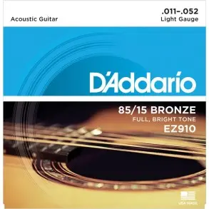 Encordado Guitarra Acustica 011 D'Addario EZ910-E