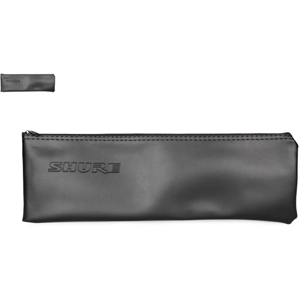 Funda con cierre para micrófono de mano inalámbrico Shure