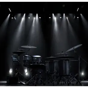 Bateria Electronica 4 Cuerpos 5 Platillos Efnote EFNOTEPRO500X