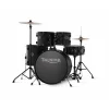 Bateria Completa 5 Cuerpos Bombo 16" Thunder JBP2211A-BK THU