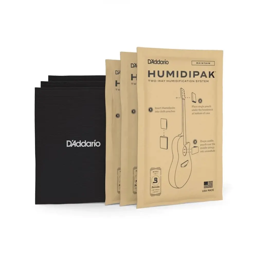 Pack x3 Humidificador Guitarra Daddario PW-HPK-01