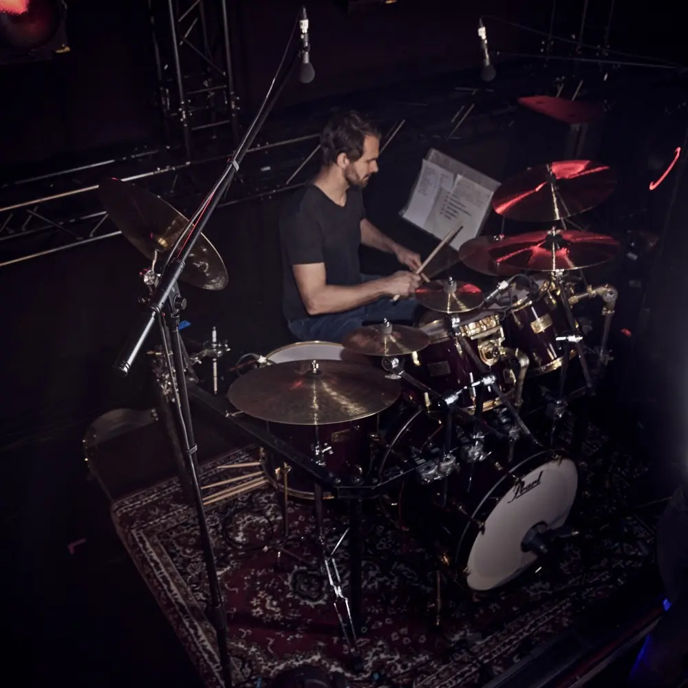 Soporte de Microfono boom Gravity TMS4321OHB brazo extra largo