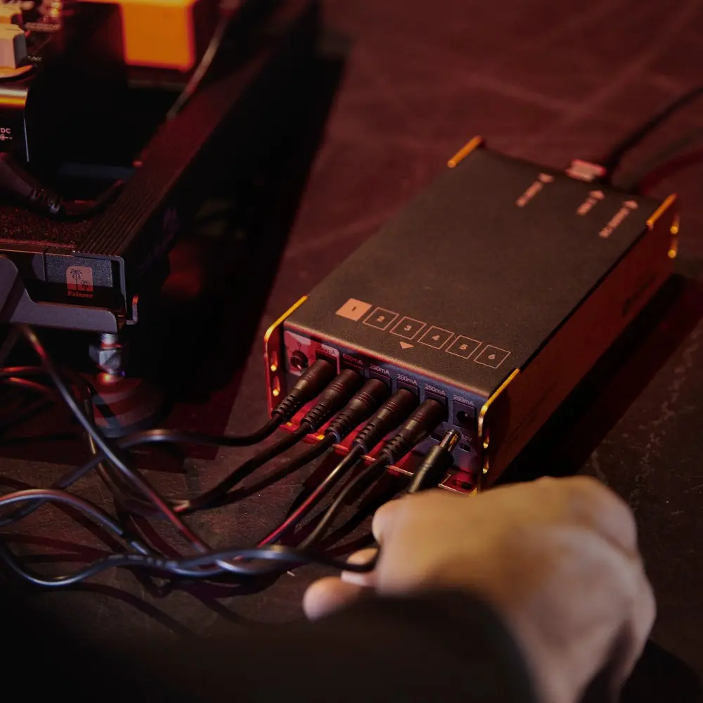 Fuente Universal Pedalera con USB Palmer WT06IEC