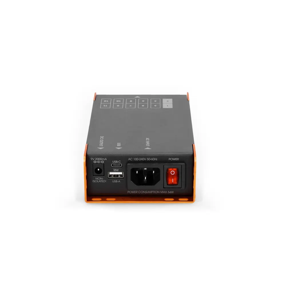 Fuente Universal Pedalera con USB Palmer WT12IEC