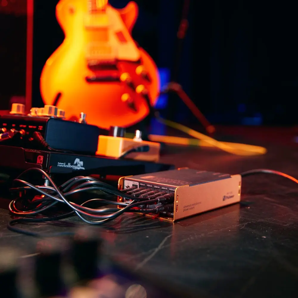 Fuente Universal Pedalera con USB Palmer WT12IEC