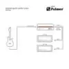 Caja Divisor Activo Guitarra Bajo 2 Salidas Palmer SAAR