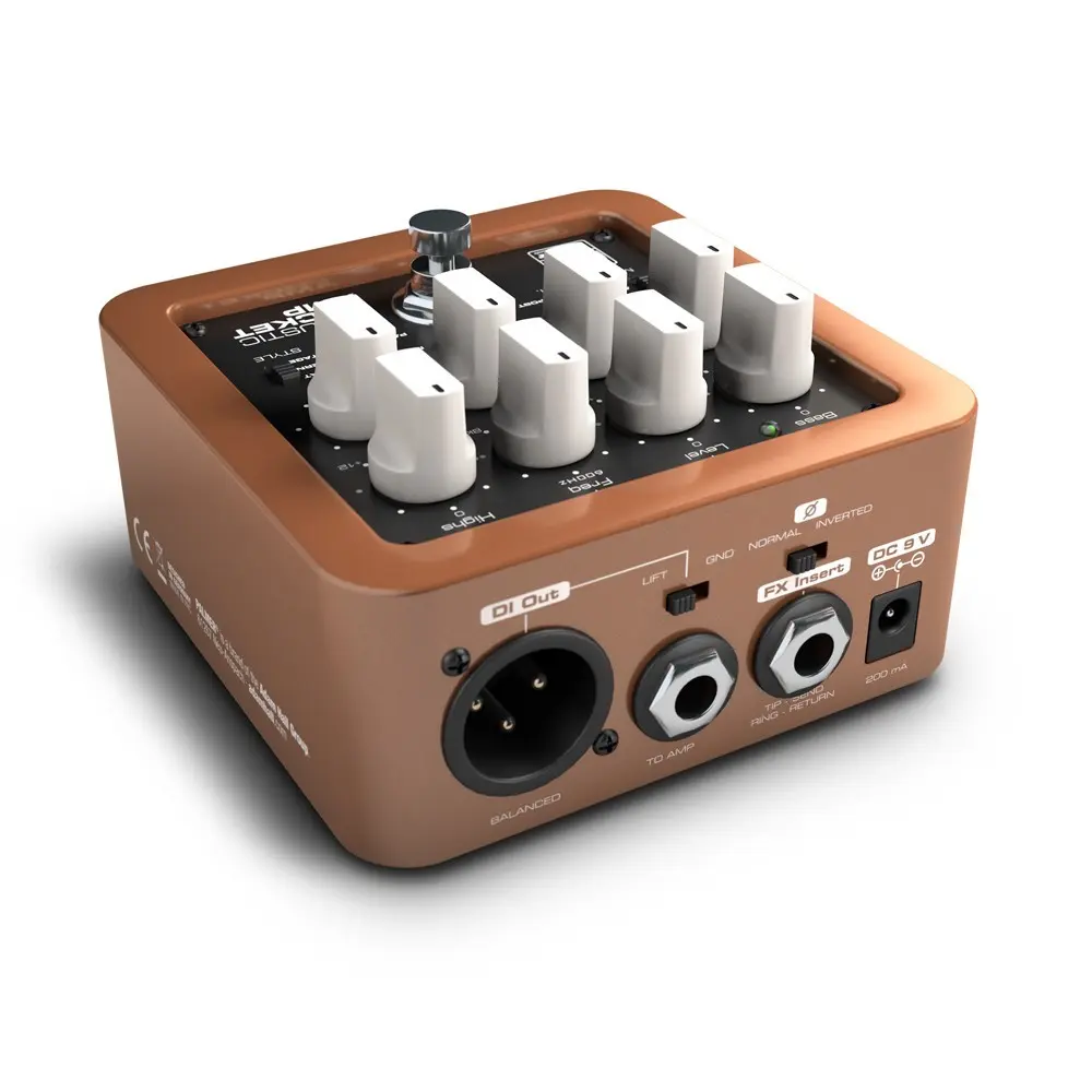 Pedal Preamplificador Guitarra Acustica Palmer EPAMPACOUSTIC
