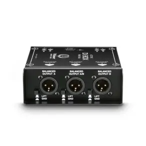 Caja Directa Activa Profesional Stereo 3 Salidas Palmer AN04A