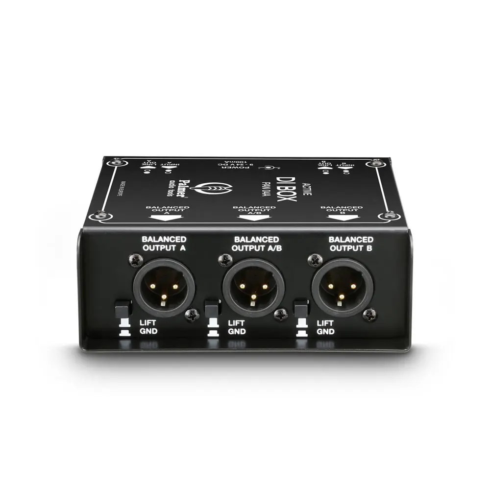 Caja Directa Activa Profesional Stereo 3 Salidas Palmer AN04A