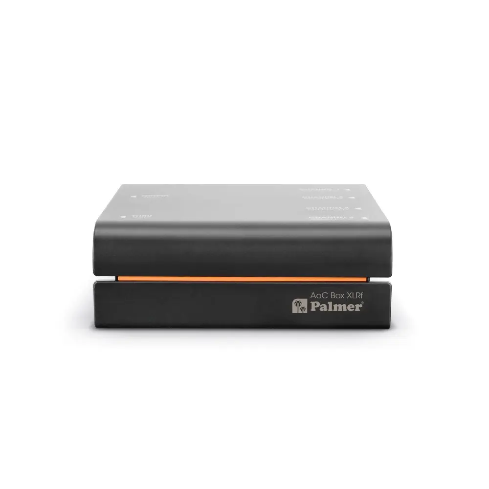 Caja Ethercon 4 Canales XLR Hembra Palmer AOCBXLRF