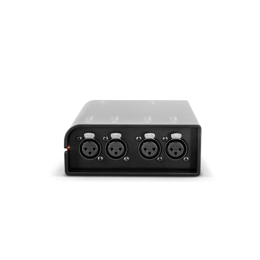 Caja Ethercon 4 Canales XLR Hembra Palmer AOCBXLRF