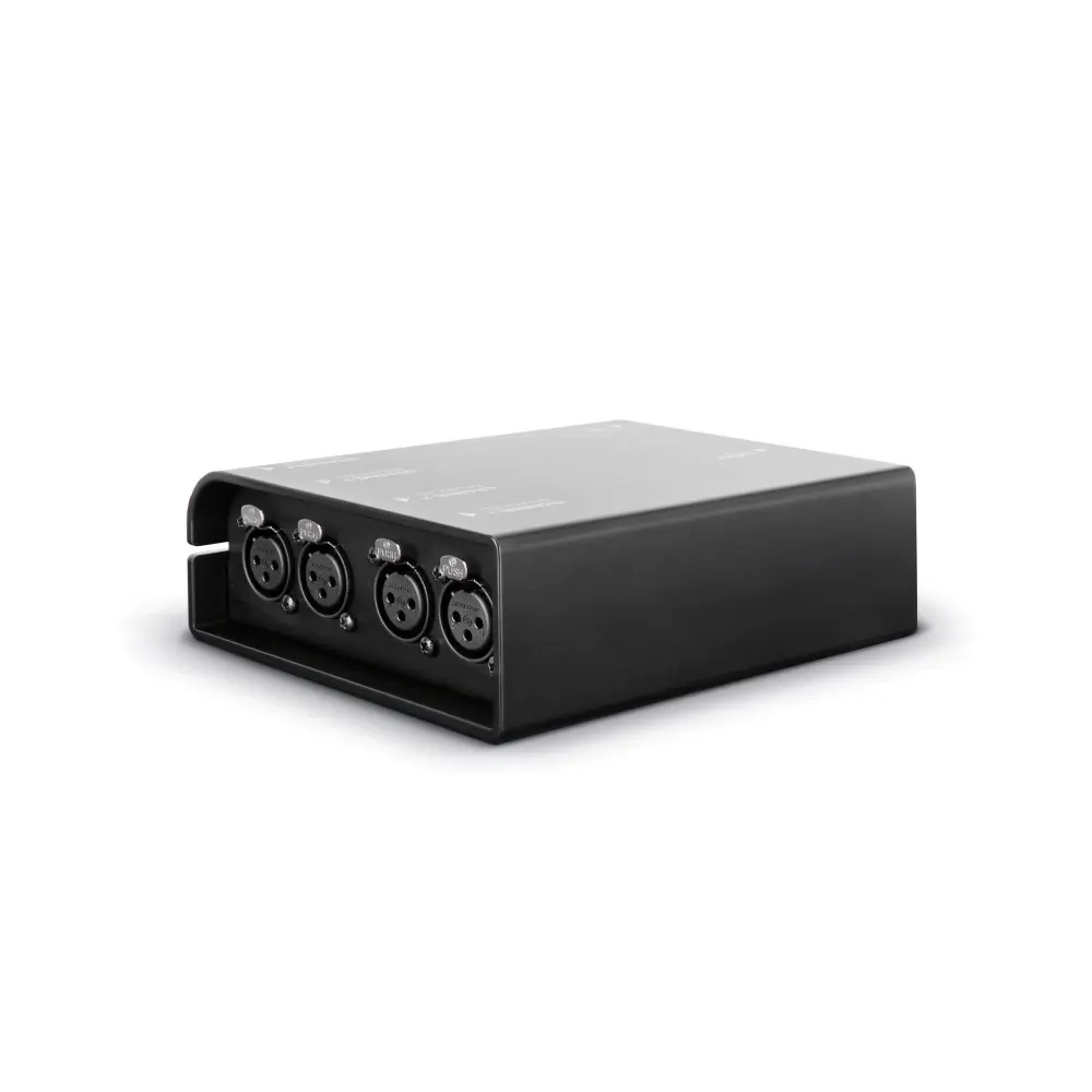 Caja Ethercon 4 Canales XLR Hembra Palmer AOCBXLRF