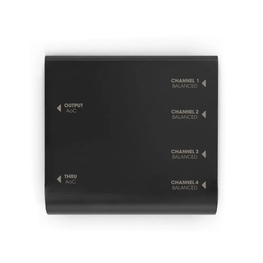 Caja Ethercon 4 Canales XLR Hembra Palmer AOCBXLRF