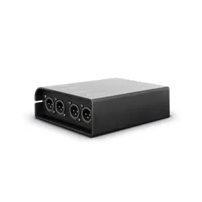 Caja Ethercon 4 Canales XLR Macho Palmer AOCBXLRM