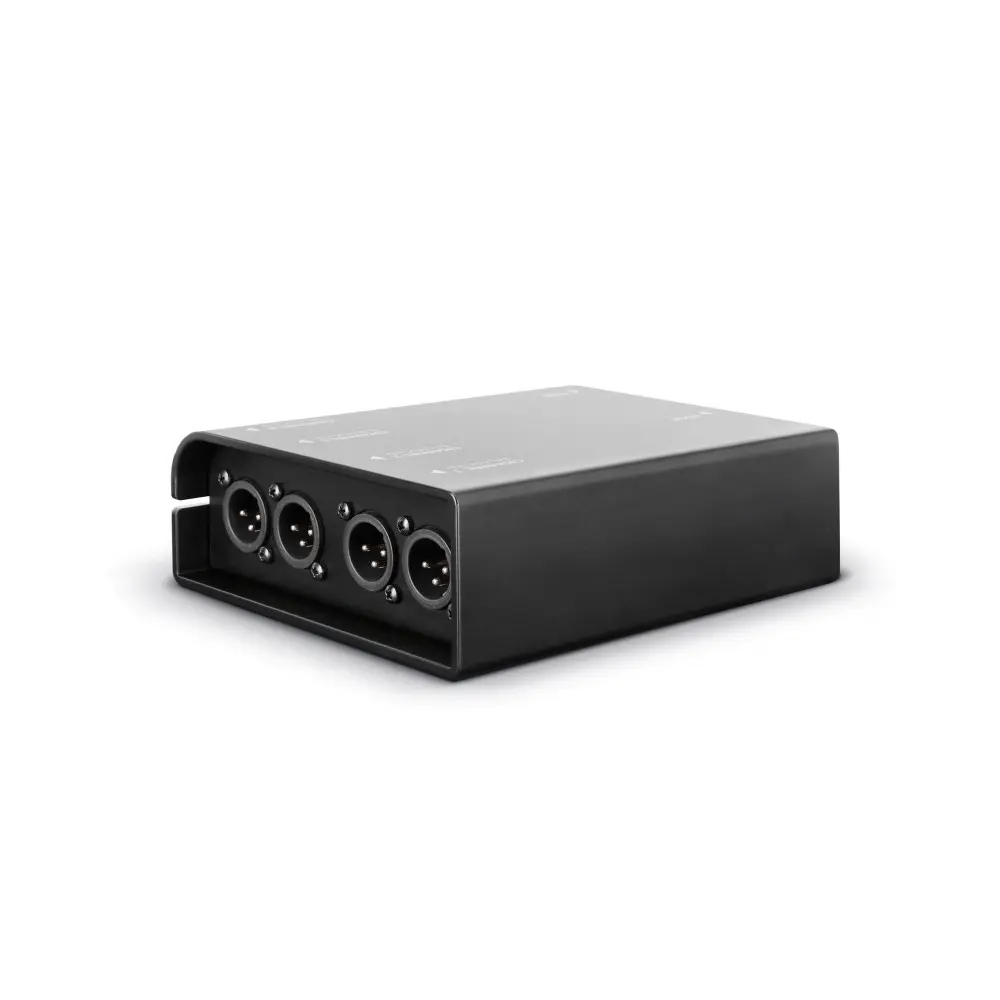 Caja Ethercon 4 Canales XLR Macho Palmer AOCBXLRM