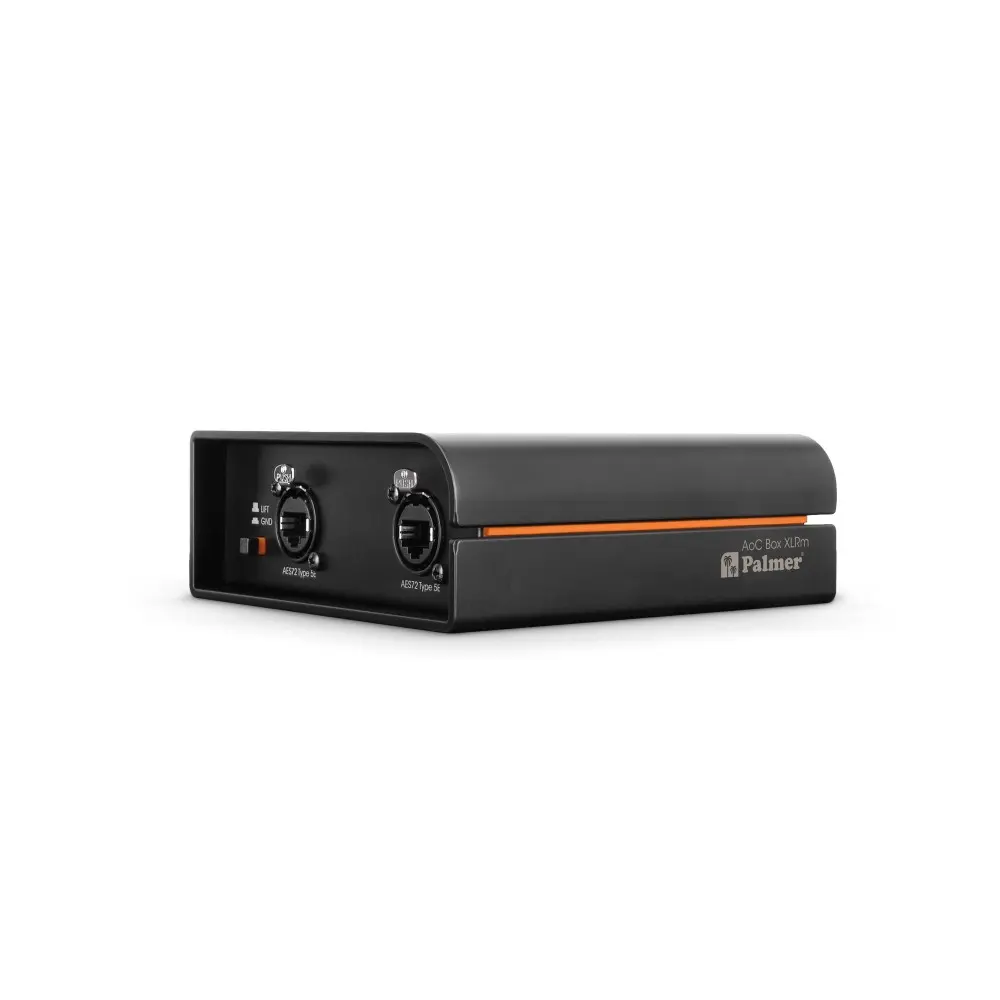 Caja Ethercon 4 Canales XLR Macho Palmer AOCBXLRM