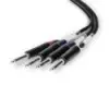 Caja Ethercon con 4 cables Canales Plug TRS Palmer AOCLTRSM