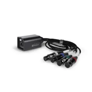 Caja Ethercon con 4 cables Canales XLR Hembra Palmer AOCLXLRF