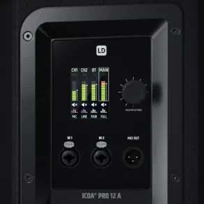 Bafle Activo 12" Driver Coaxial con Bluetooth Ld Systems ICOA12APRO