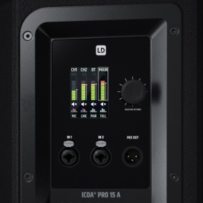 Bafle Activo 15" Driver Coaxial con Bluetooth Ld Systems ICOA15APRO
