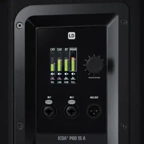 Bafle Activo 15" Driver Coaxial con Bluetooth Ld Systems ICOA15APRO