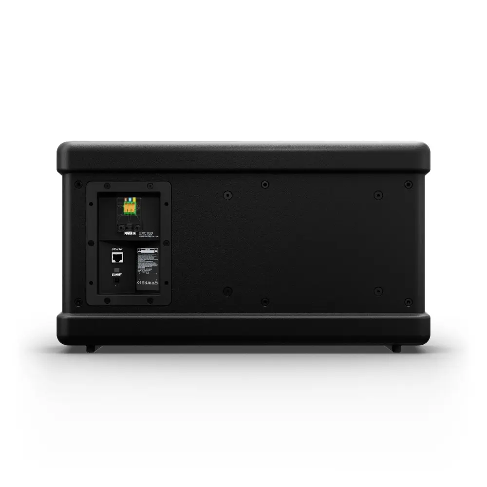 Subwoofer de Instalacion 8" Activo de 190W con Dante Exterior Ld Systems DQORSUB8D