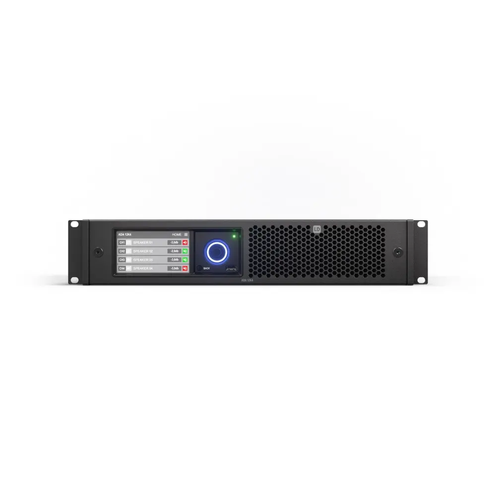 Potencia 4 Canales 2700W 4 ohms Procesador Digital Ld Systems ADA12K4