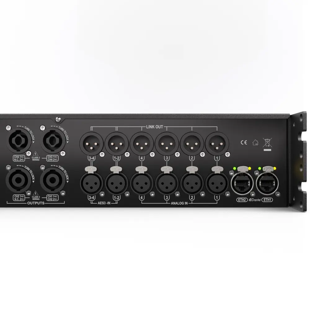 Potencia 4 Canales 2000W 4 ohms Procesador Digital Ld Systems ADA8K4