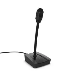 Microfono Cuello de Gazo con Base y Pulsador configurable Ld Systems PAM