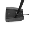 Microfono Cuello de Gazo con Base y Pulsador configurable Ld Systems PAM