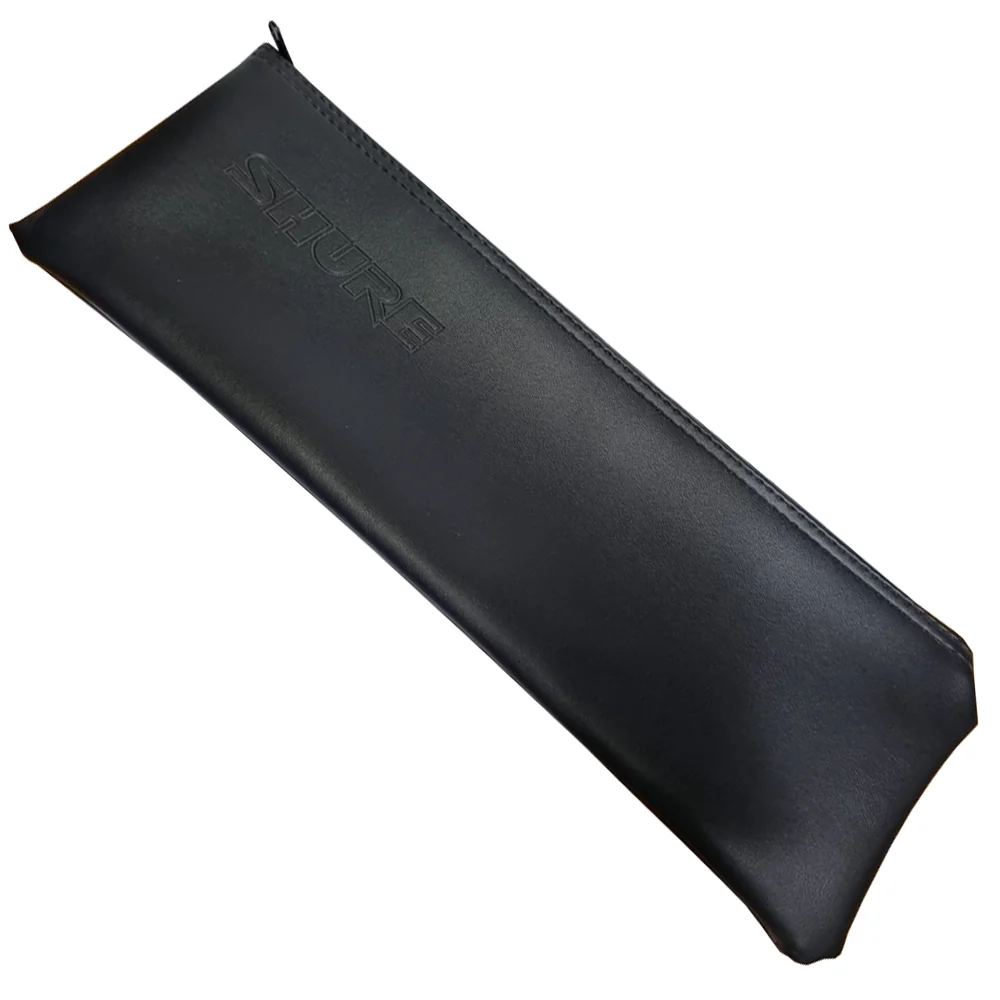 Funda con cierre para micrófono de mano inalámbrico Shure