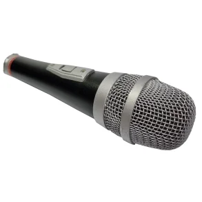 Micrófono Ross Dinámico Con Cable Incluido De Outlet color Negro