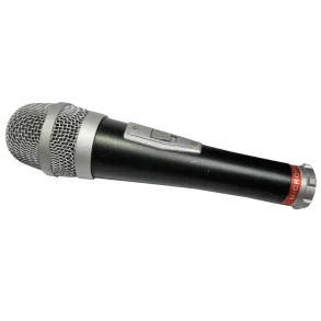 Micrófono Ross Dinámico Con Cable Incluido De Outlet color Negro
