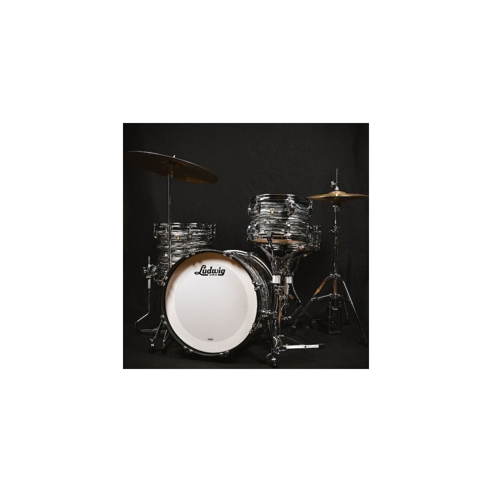 Bateria 3 Cuerpos Bombo 22 Ludwig LLC34233LX1Q
