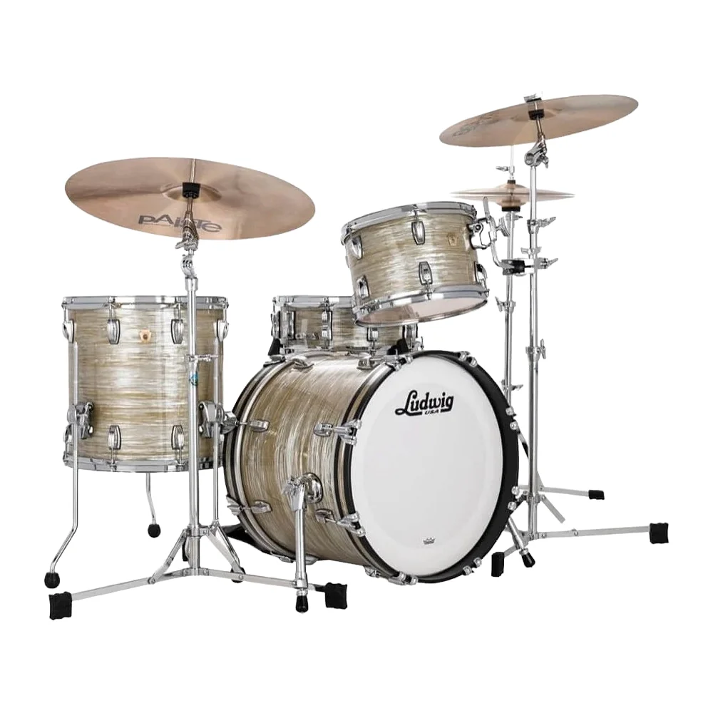 Bateria 3 Cuerpos Bombo 18 Ludwig L84823AX86