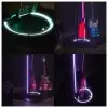 Soporte de Guitarra o Bajo Luz Led Gravity Glow Cuello Cierre Automatico