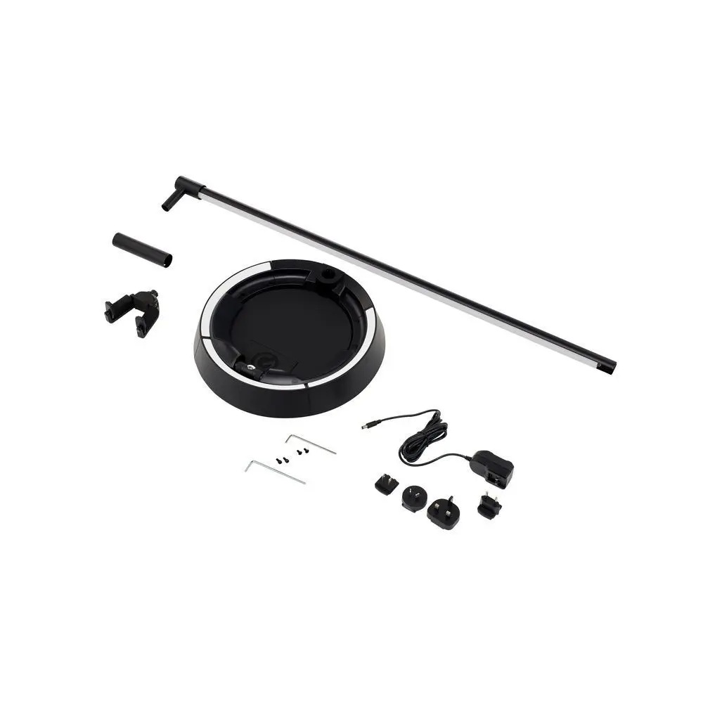 Soporte de Guitarra o Bajo Luz Led Gravity Glow Cuello Cierre Automatico