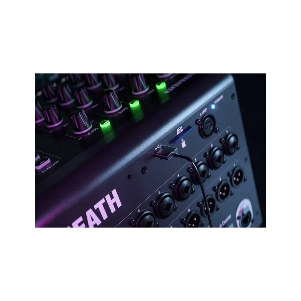 Mixer Digital 24 Canales Allen & Heath QU-6 24 Entradas Mixer Digital 24 Canales Allen & Heath QU-6 24 Entradas