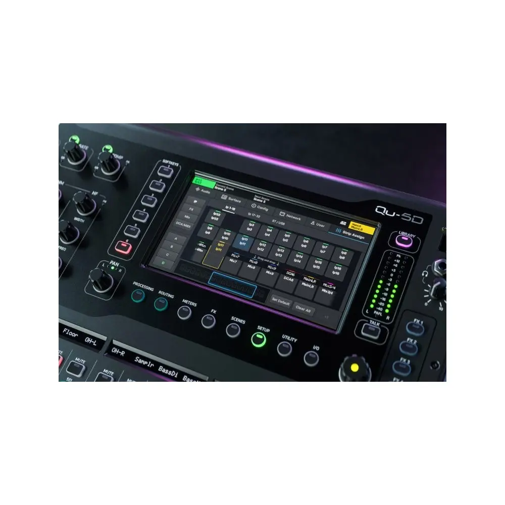 Mixer Digital 24 Canales Allen & Heath QU-6 24 Entradas Mixer Digital 24 Canales Allen & Heath QU-6 24 Entradas