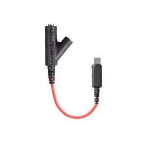 Cable Adaptador Usb-c A 2 Mini Plug / Microfonos Y Auricular Me-4c