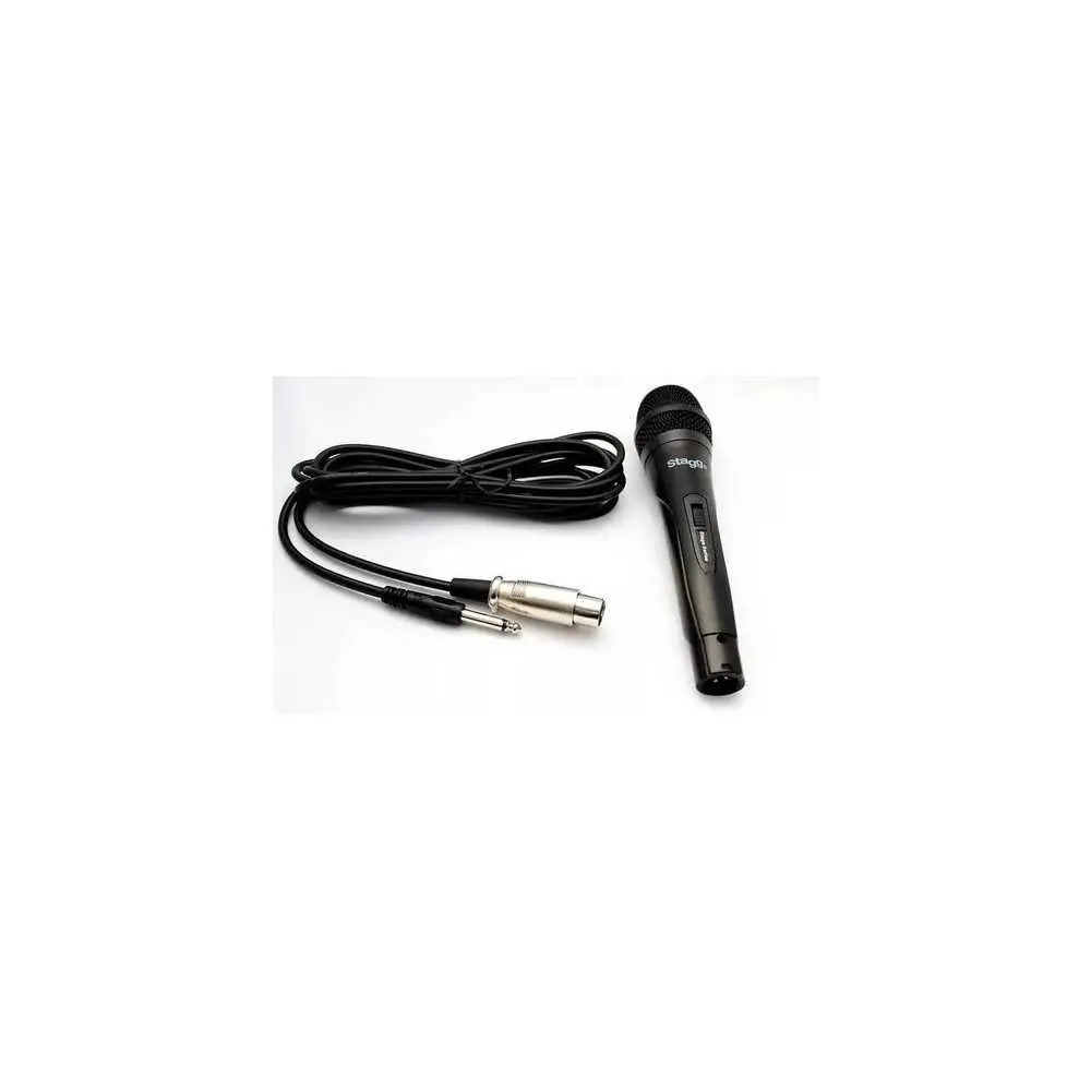 Pack Microfono Dinamico SDMP30 Pipeta Soporte y Cable XLR PLUG